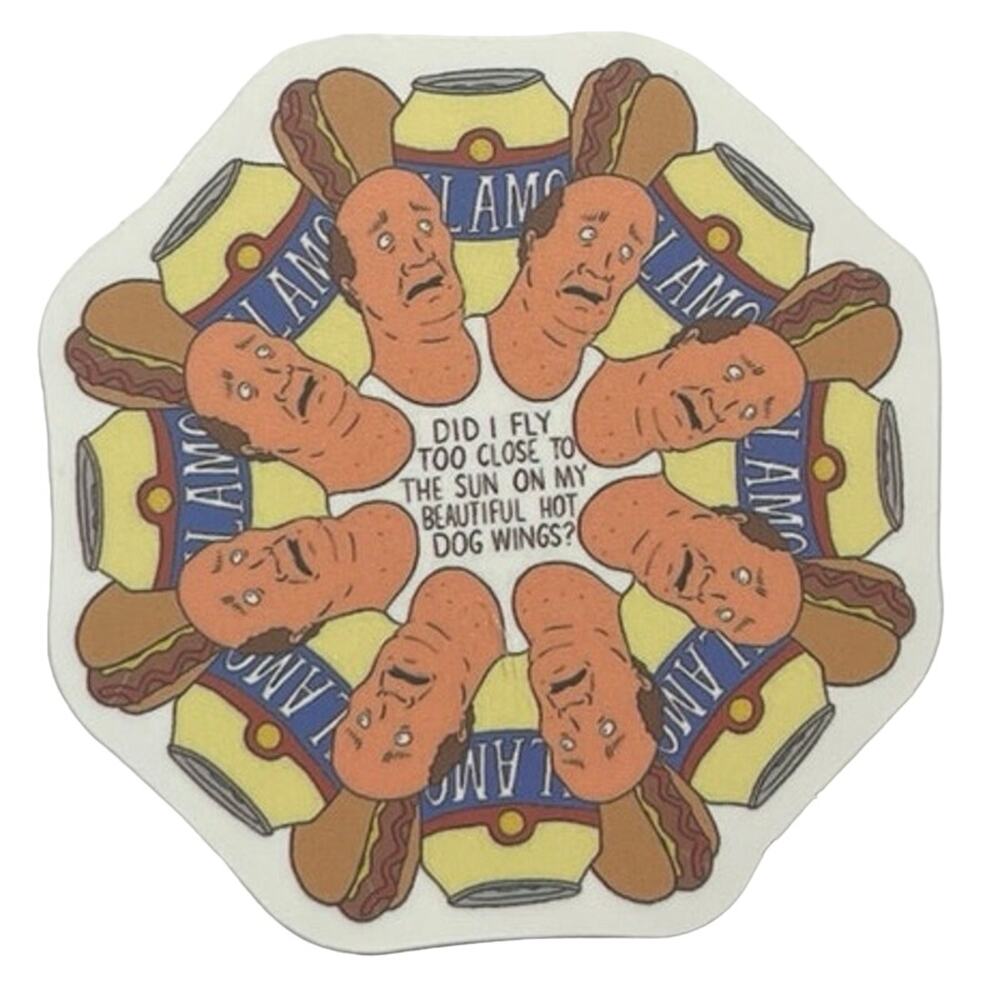 King of The Hill Sticker